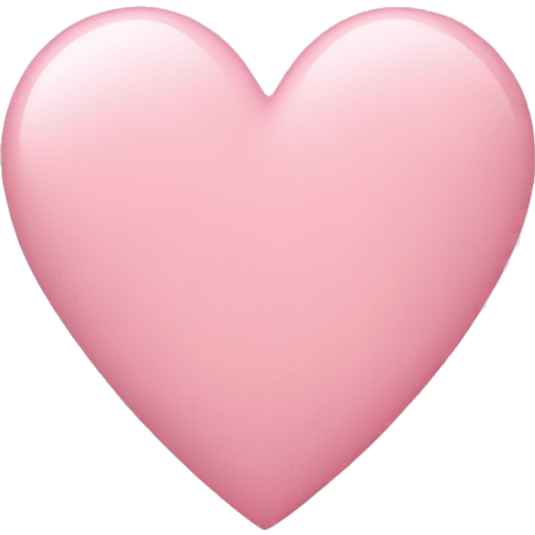 light pink heart emoji