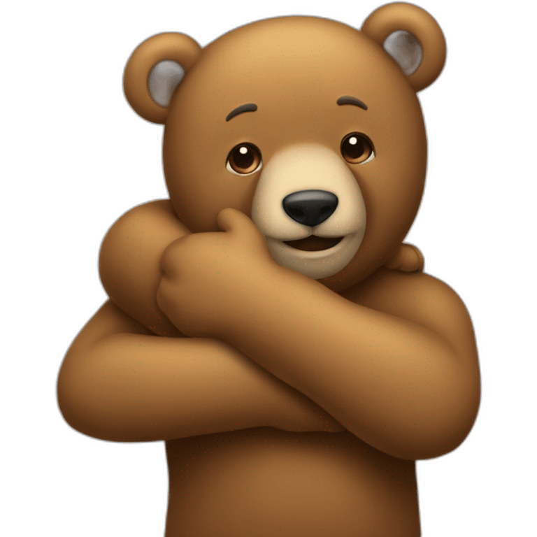 hug bears emoji