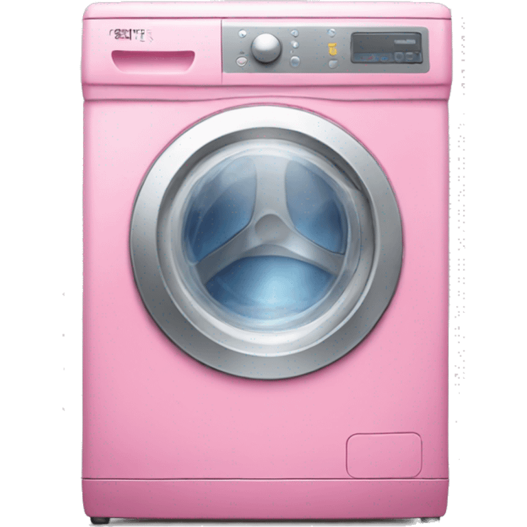 Pink washing machine  emoji