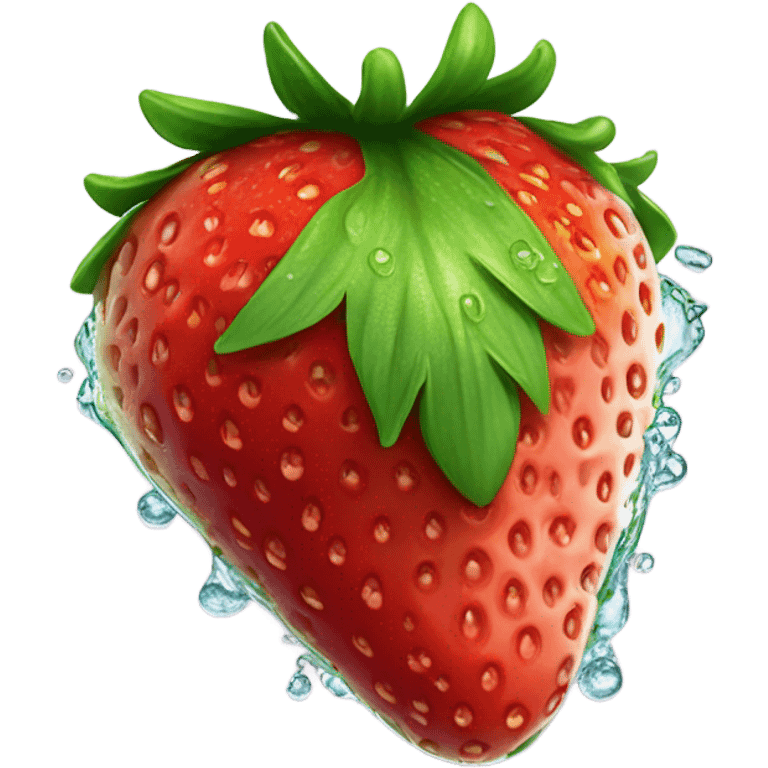 Strawberry Yum Yum emoji