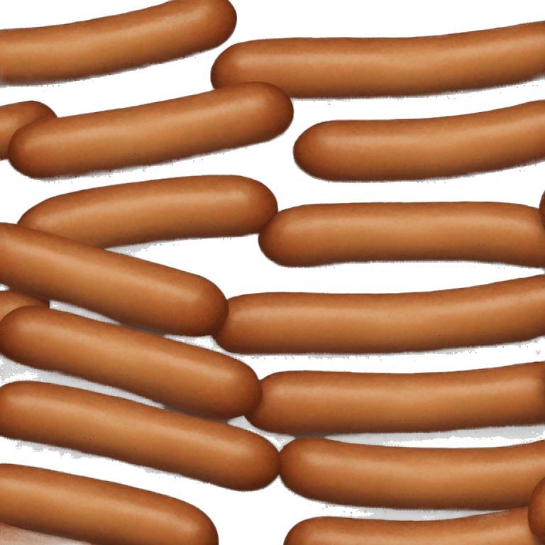 6 sausages emoji