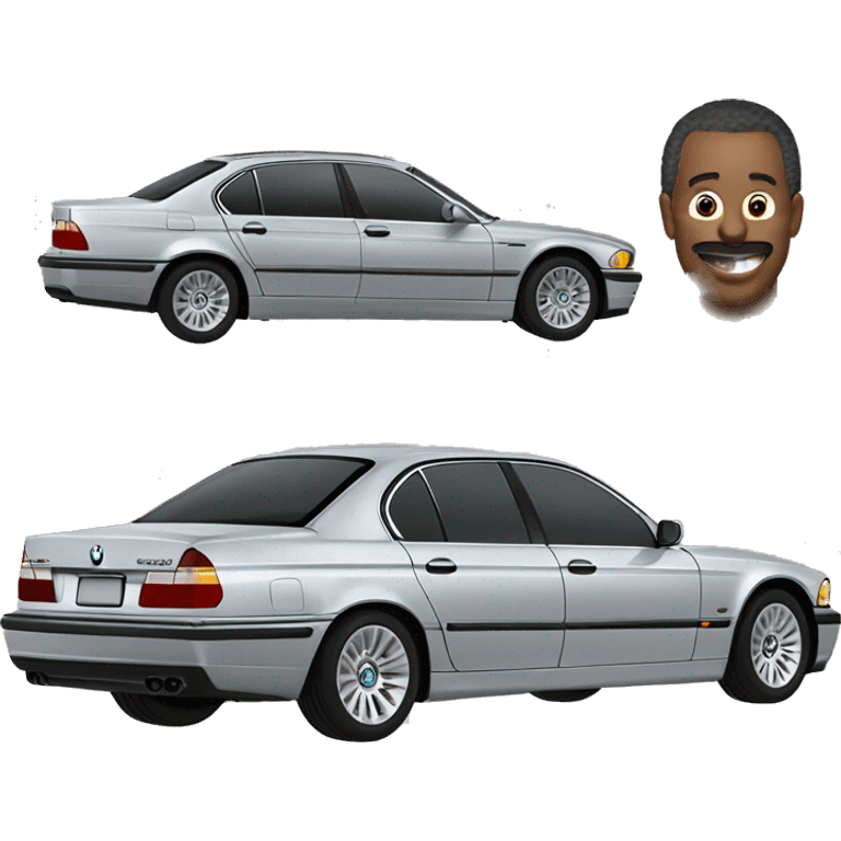 1999 bmw 740iL  emoji