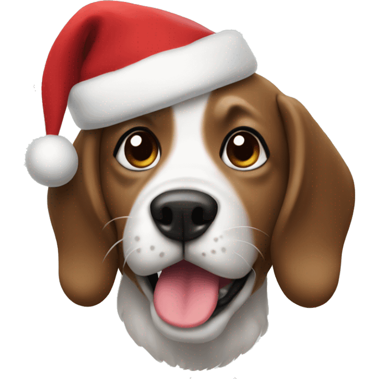 chrismas dog emoji