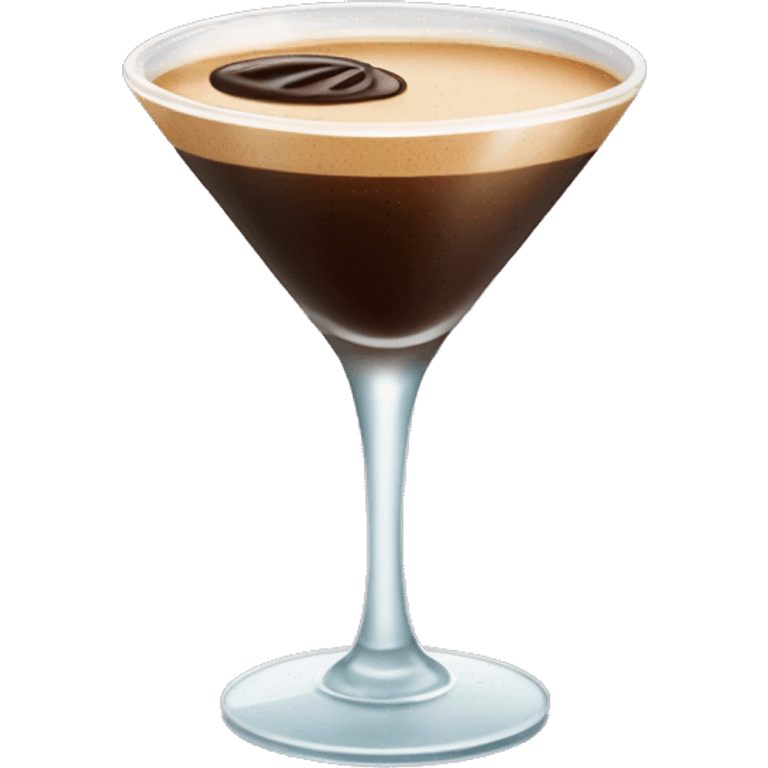 Fancy Icy Espresso Martini emoji