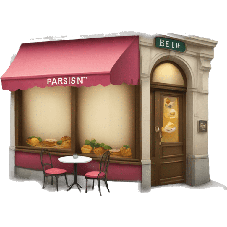 Parisienne restaurant  emoji