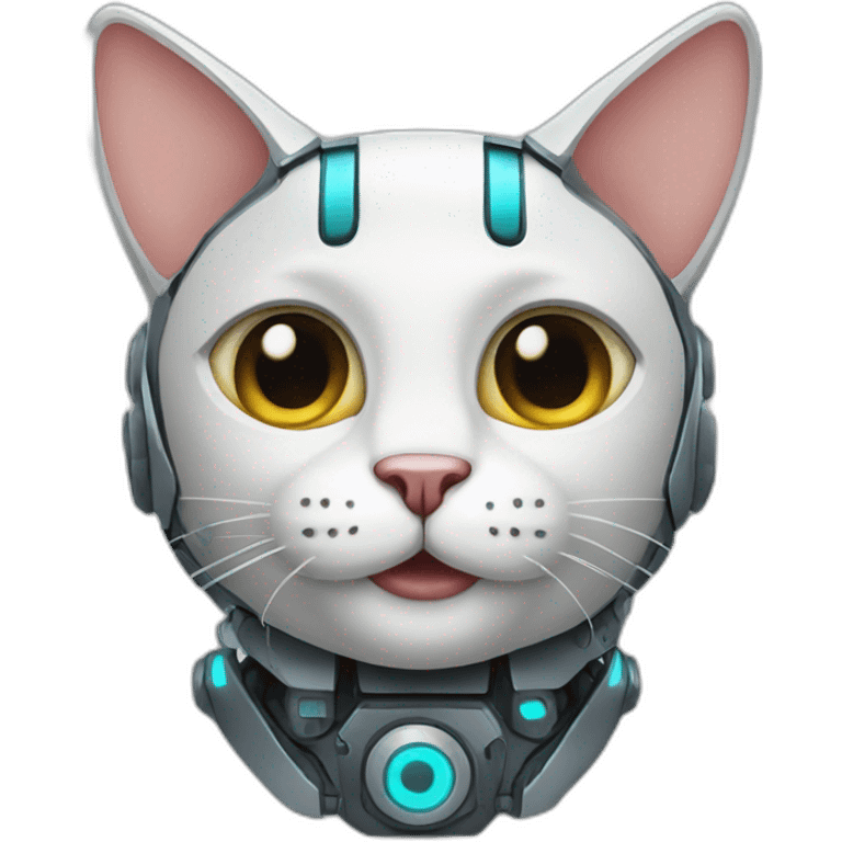 robot cat emoji