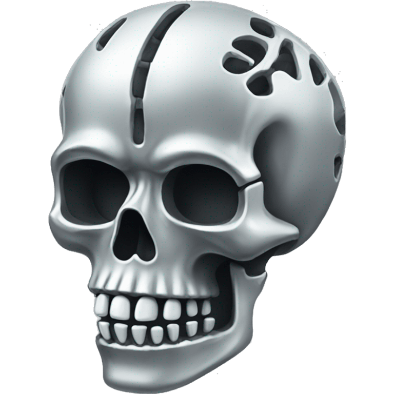 chrome skeleton  emoji