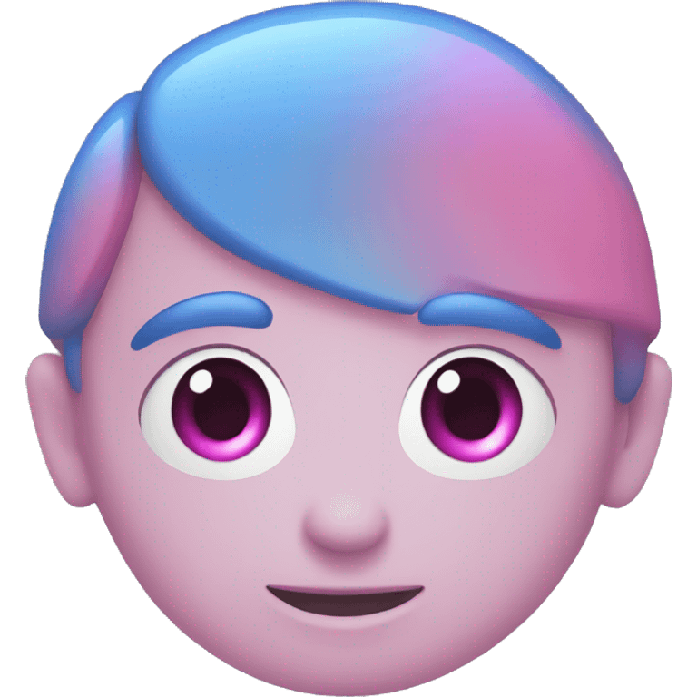 Meta ai blue pink circle emoji