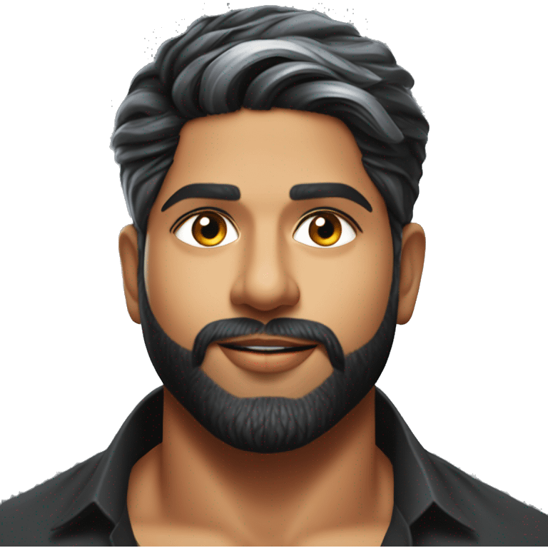 Tollywood actor Allu arjun PUSHPA emoji