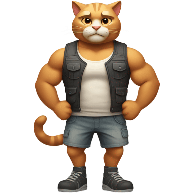 Meowscles emoji