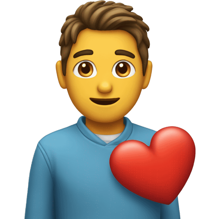 un corazón emoji