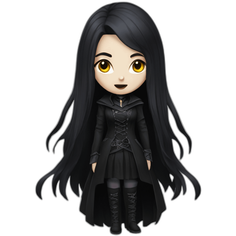 goth warlock girl emoji