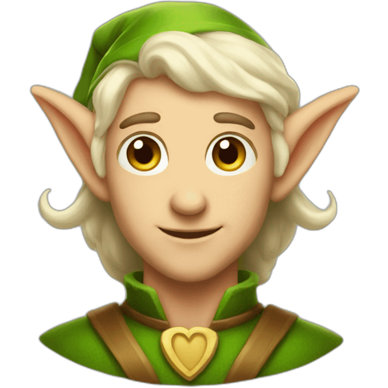 handsome elf emoji