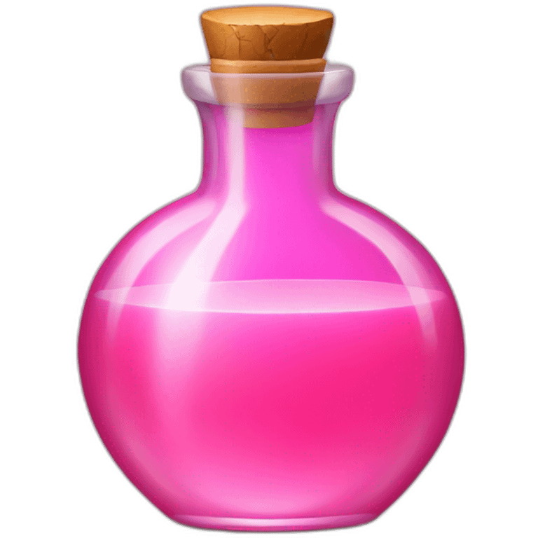 pink love potion emoji