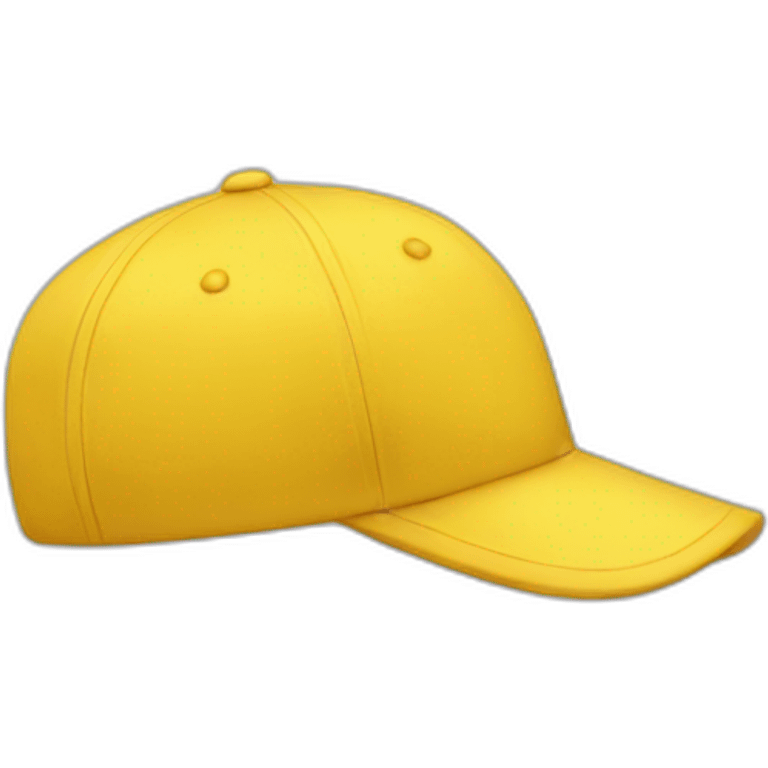 Yellow cap emoji