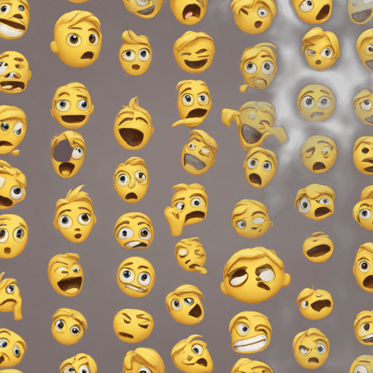 Create a shocked emoji emoji