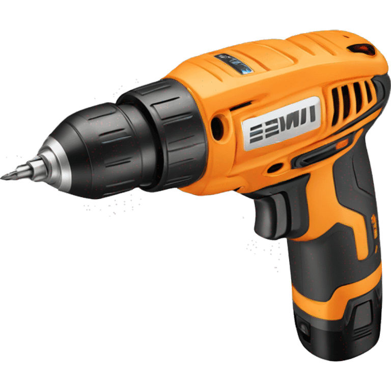 Cordless drill driver emoji