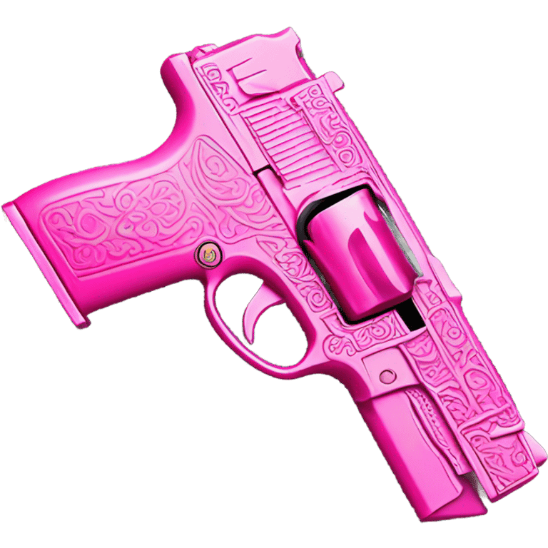 Pink Gun emoji