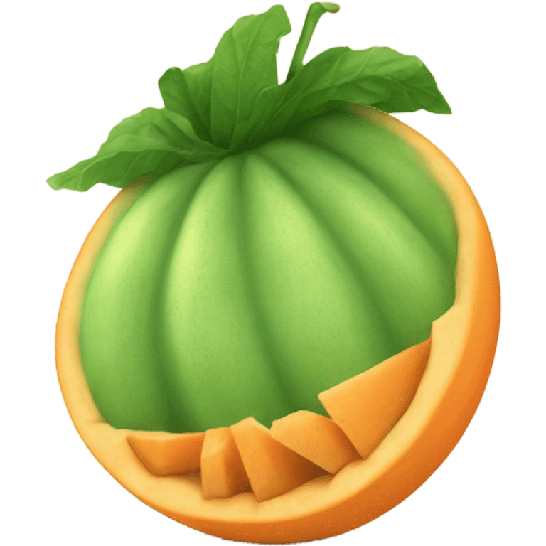 Cantaloupe  emoji