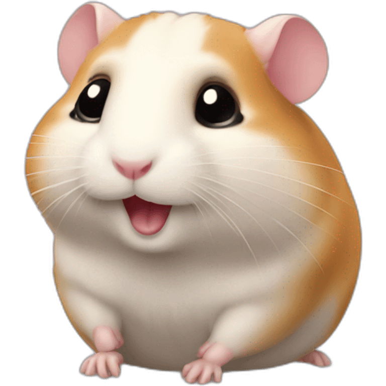 Hamster qui sourit emoji