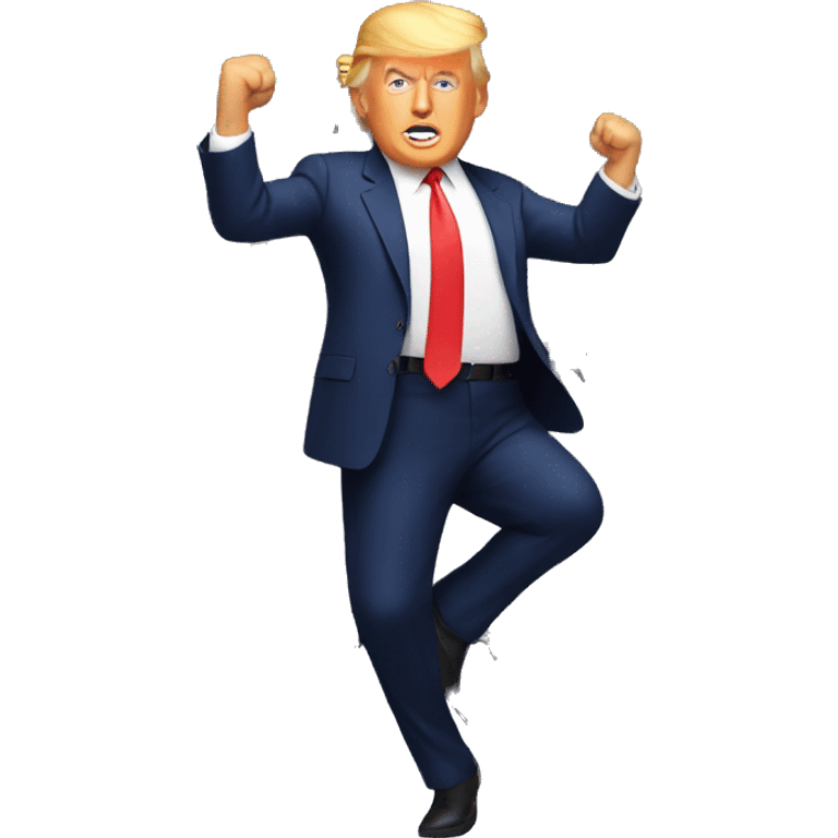 Donald trump dancing  emoji