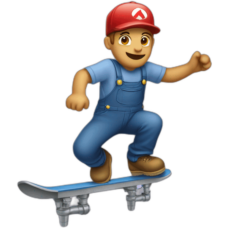 kickflip plumber emoji