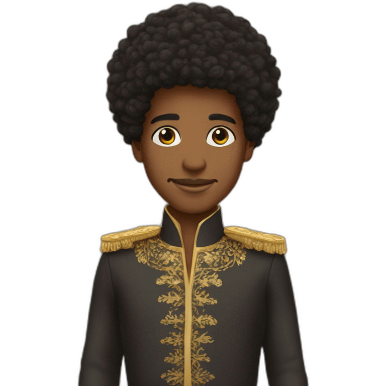 Prince-afro-couronne-ado emoji