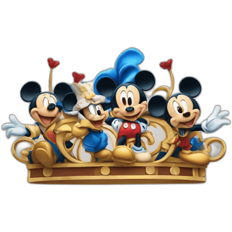 Mickey Disneyland Paris 30 ans emoji