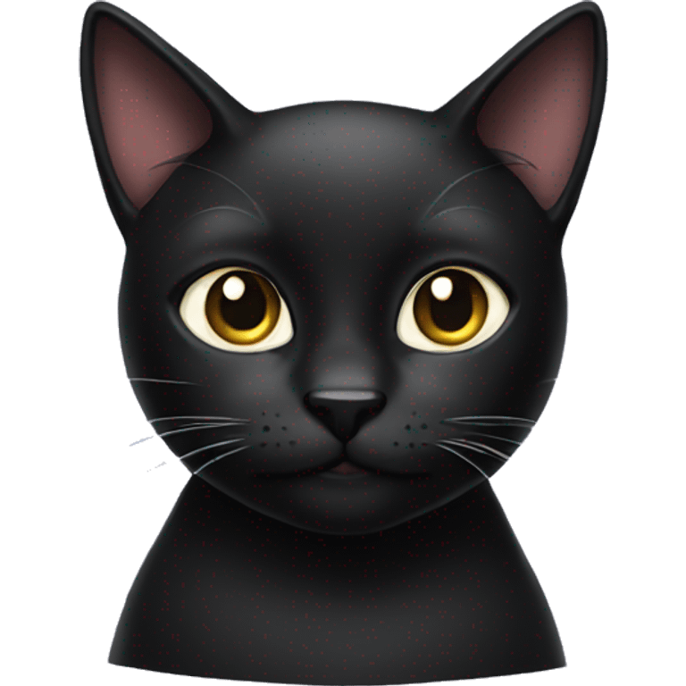 Black cat emoji