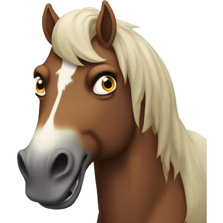 angry Horse  emoji