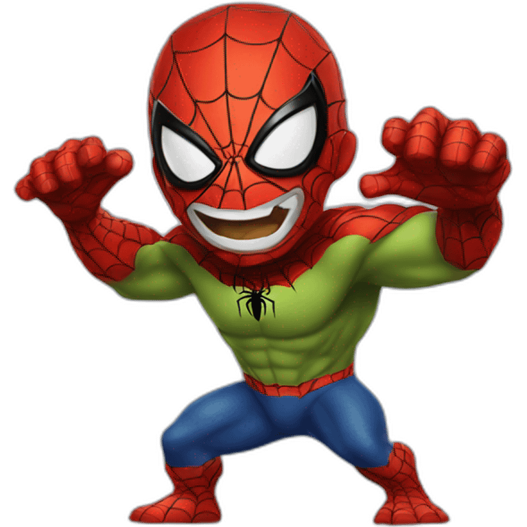 Spider man troll emoji