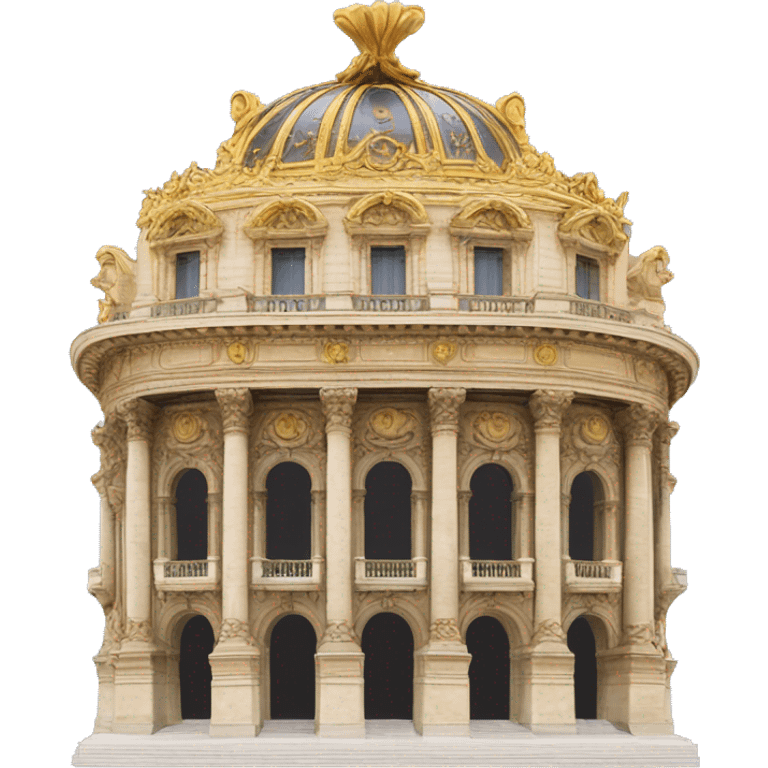 Palais Garnier of Paris emoji