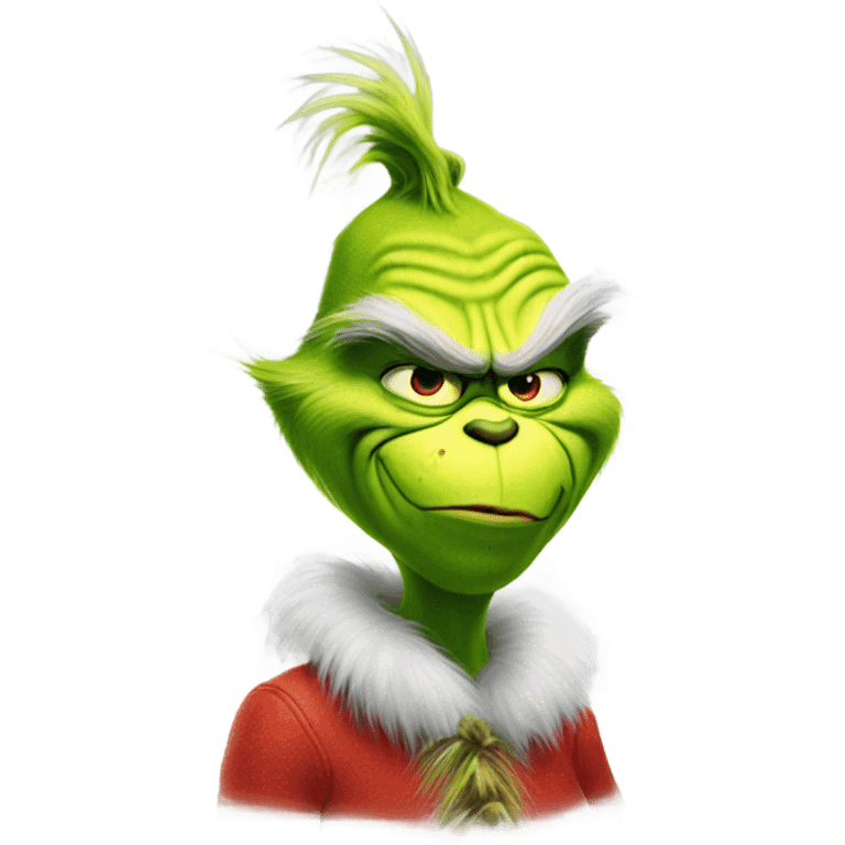 The grinch emoji