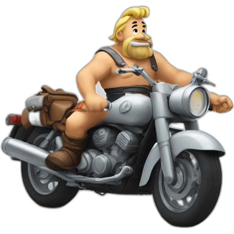 Obelix moto emoji