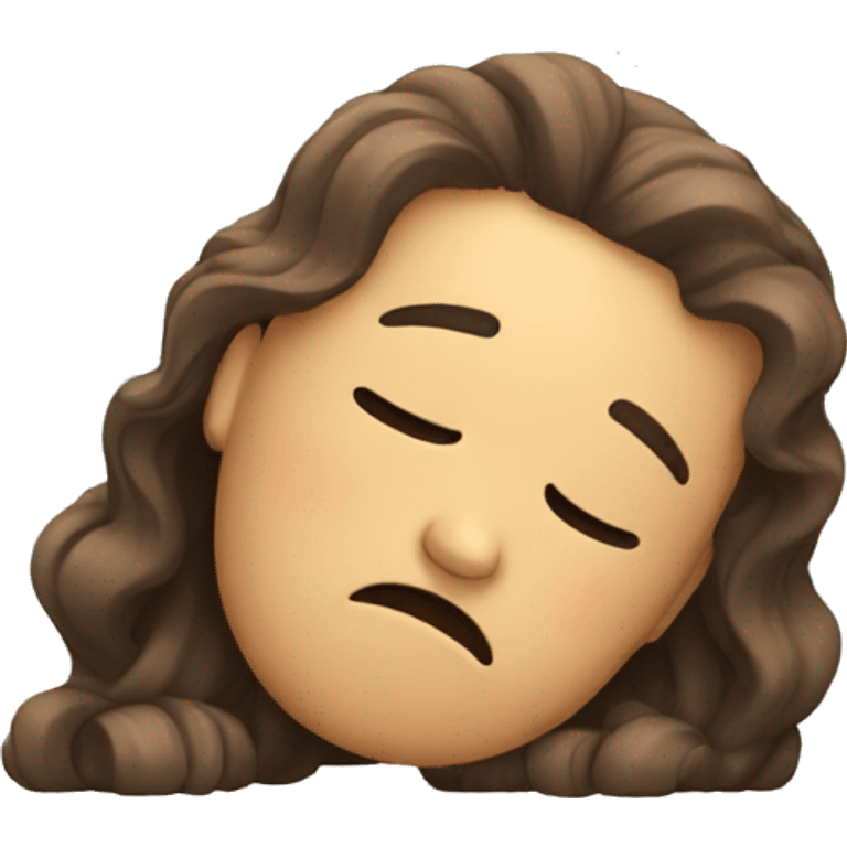 tired emoji