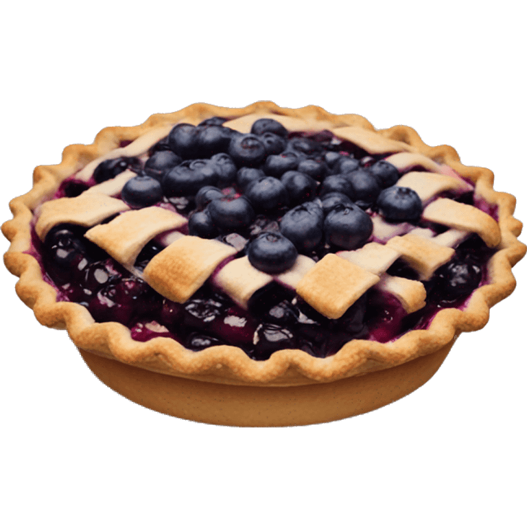 blueberry pie emoji