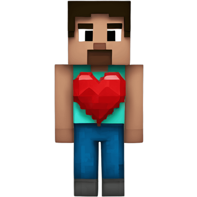 Minecraft heart emoji