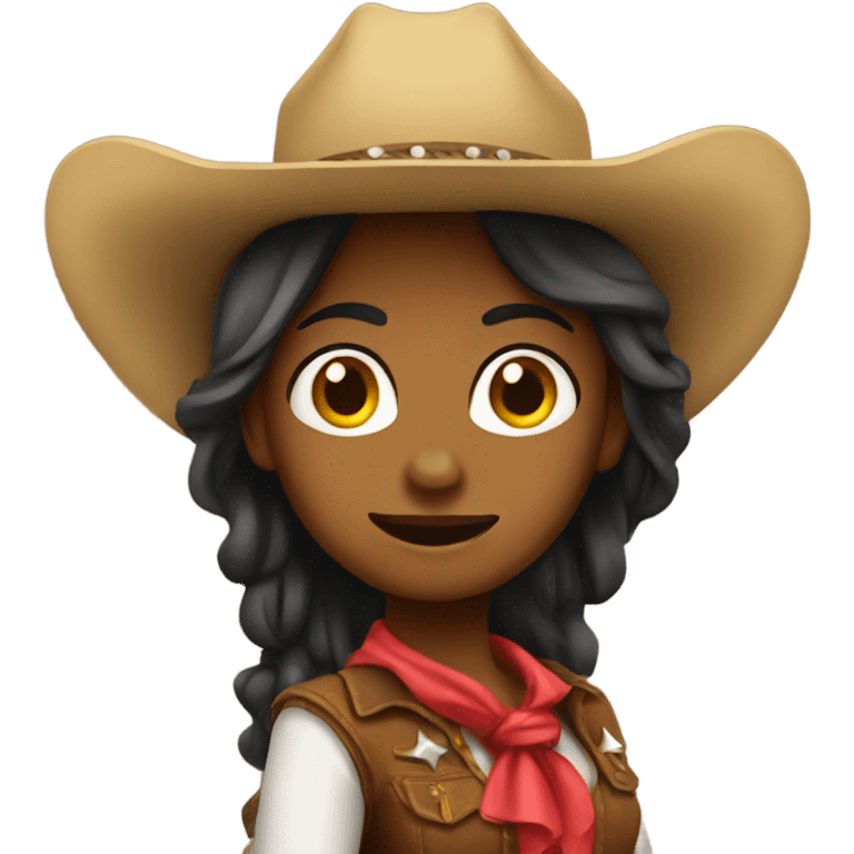 Cowgirl emoji