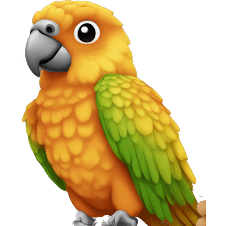 cinnamon conure emoji