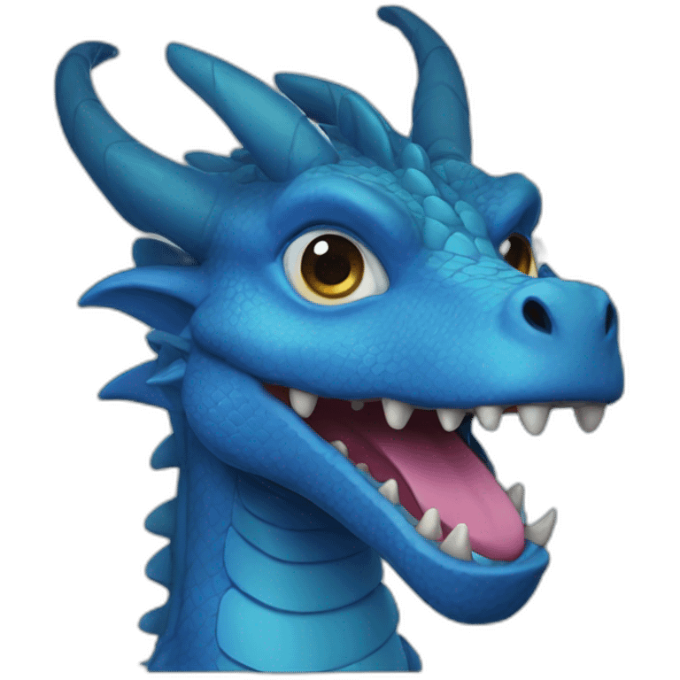 dragon azul twitch emoji