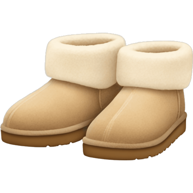 UGG slippers  emoji