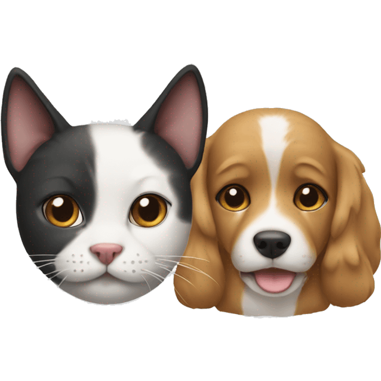 cat + dog emoji