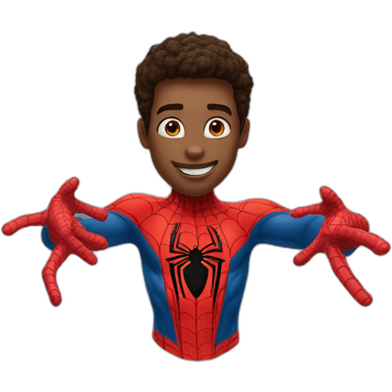 spider-man-makes-a-heart-with-his-hands emoji