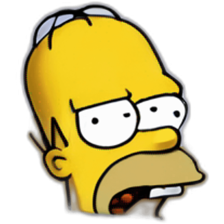 Homer Simpson Angry emoji