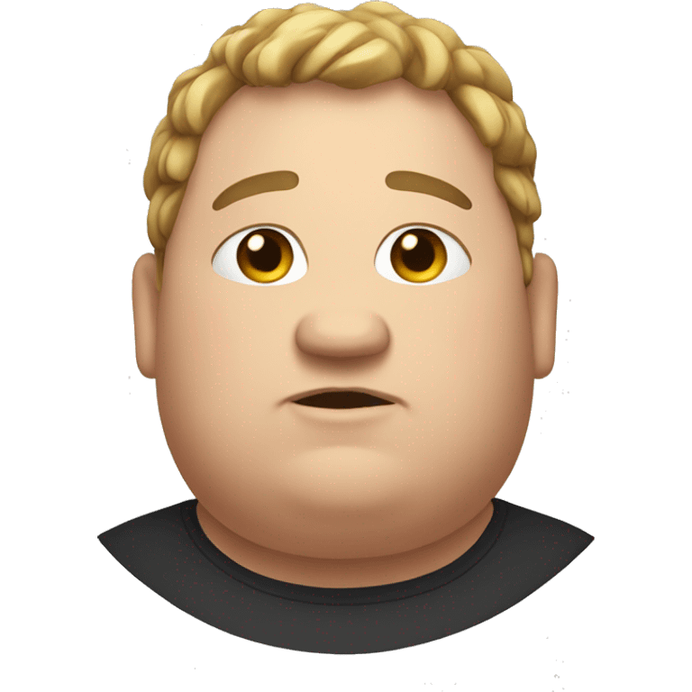 Fat person  emoji