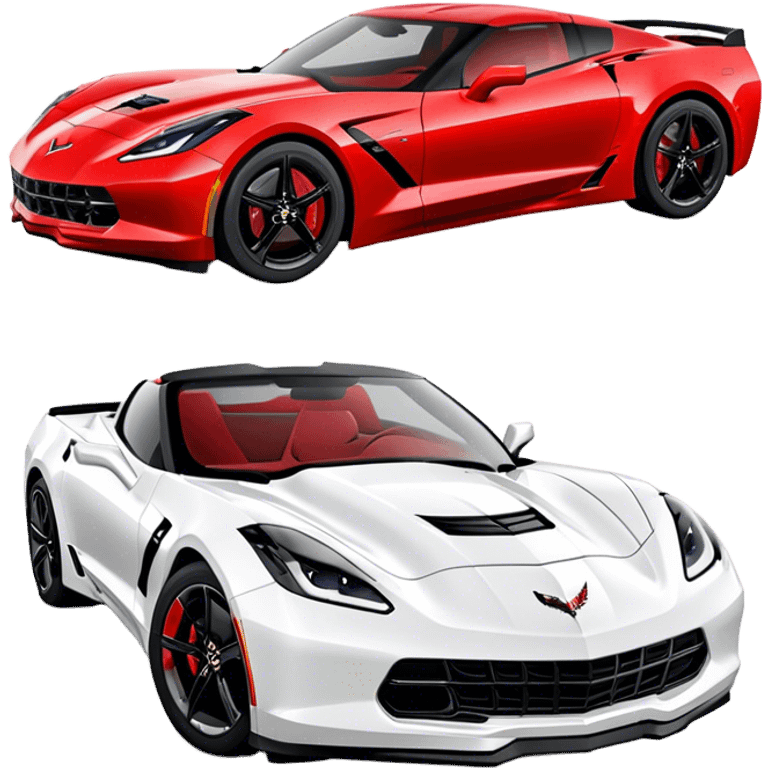 Chevrolet Corvette - Chevrolet (Model Year: 2022) (Iconic colour: Red) emoji