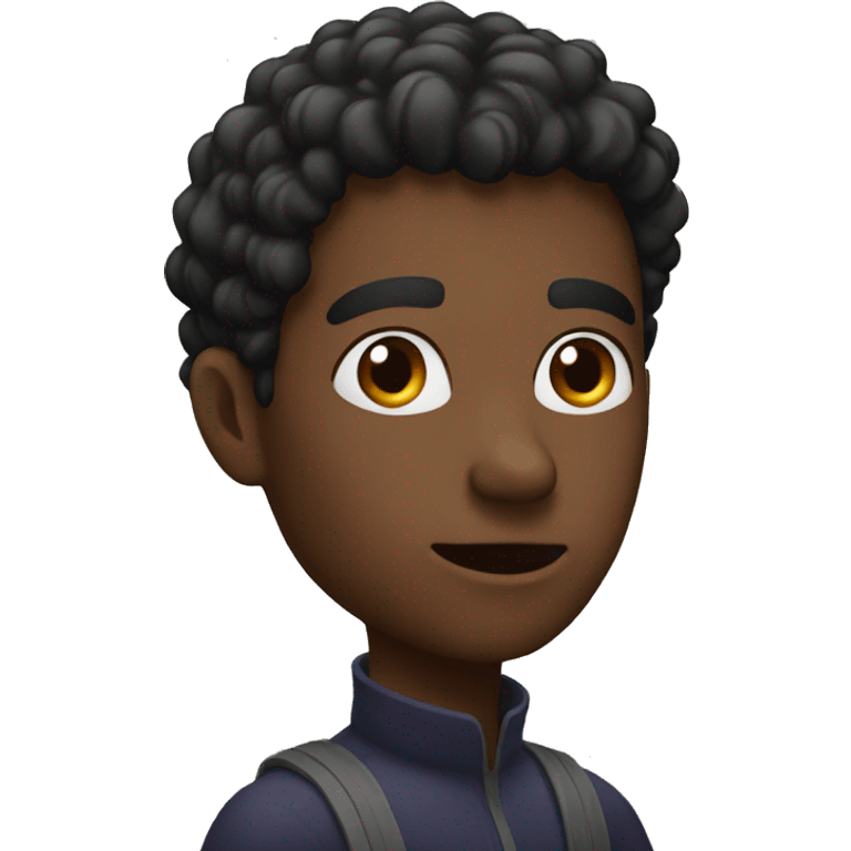 black aliem emoji