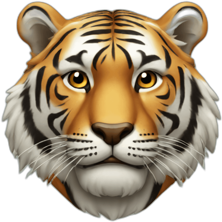 old tiger emoji