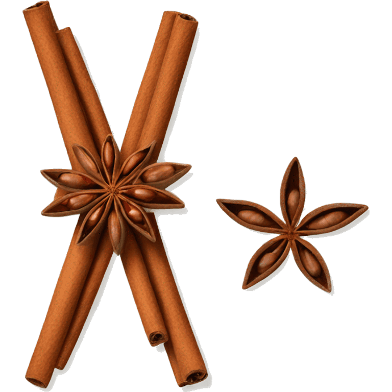 star anise and cinnamon emoji