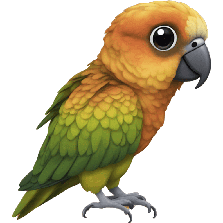 cinnamon cheek conure emoji